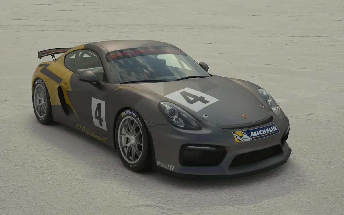 Porsche Cayman GT4 Clubsport 2016