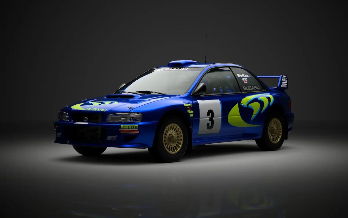 Subaru Impreza Rally Car 1998