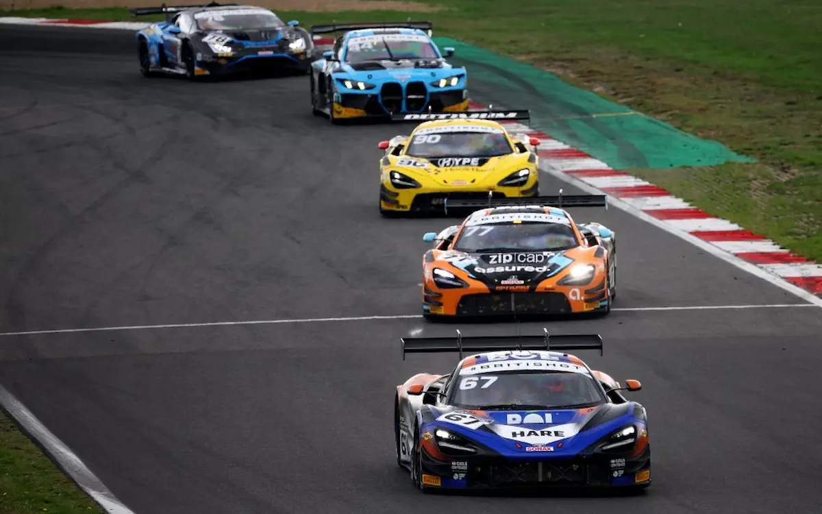 British GT: Orange and Clutton Win Brands Hatch Finale to Secure GT3 Title