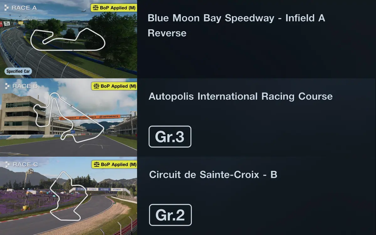 Gran Turismo 7 Daily Races: August 24, 2026