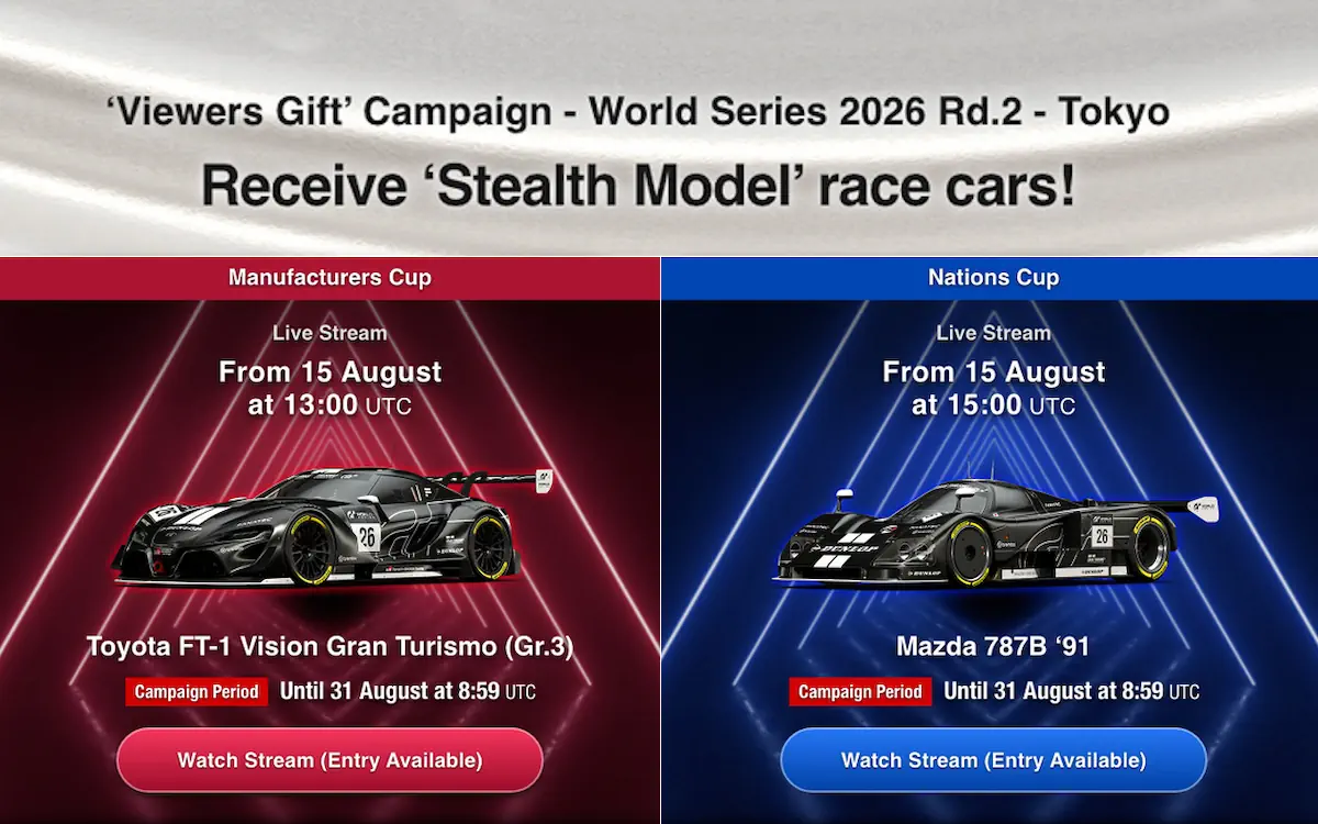 Gran Turismo 7 Exclusive Cars: Stealth Models, Chrome Line and Anniversary Editions