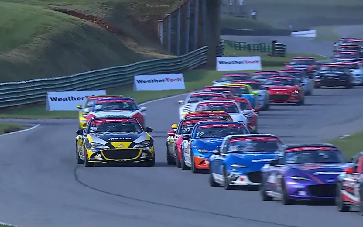 Mazda MX-5 Cup: Adakonis and Harmon Share Victories at VIR