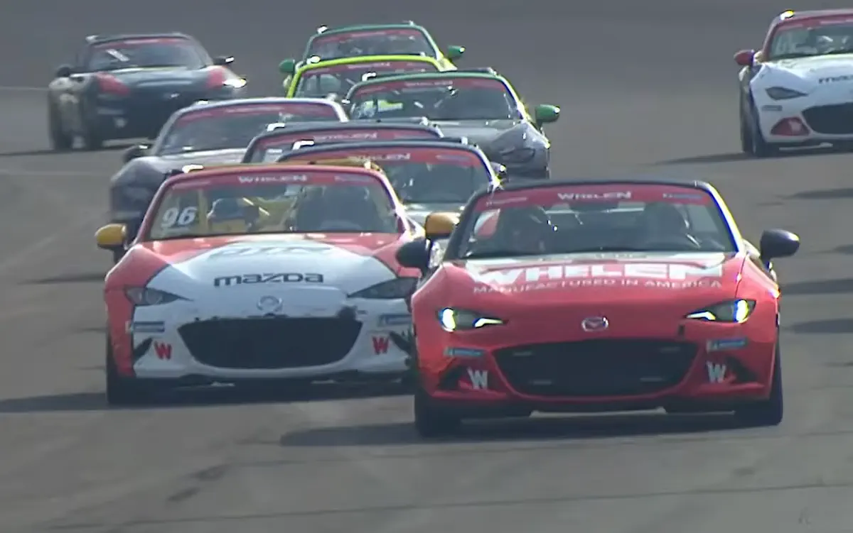 Mazda MX-5 Cup: Gossett and Nicholson Share Victories at Indianapolis