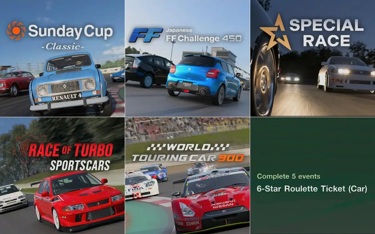 Gran Turismo 7 Weekly Challenges: September 18, 2026