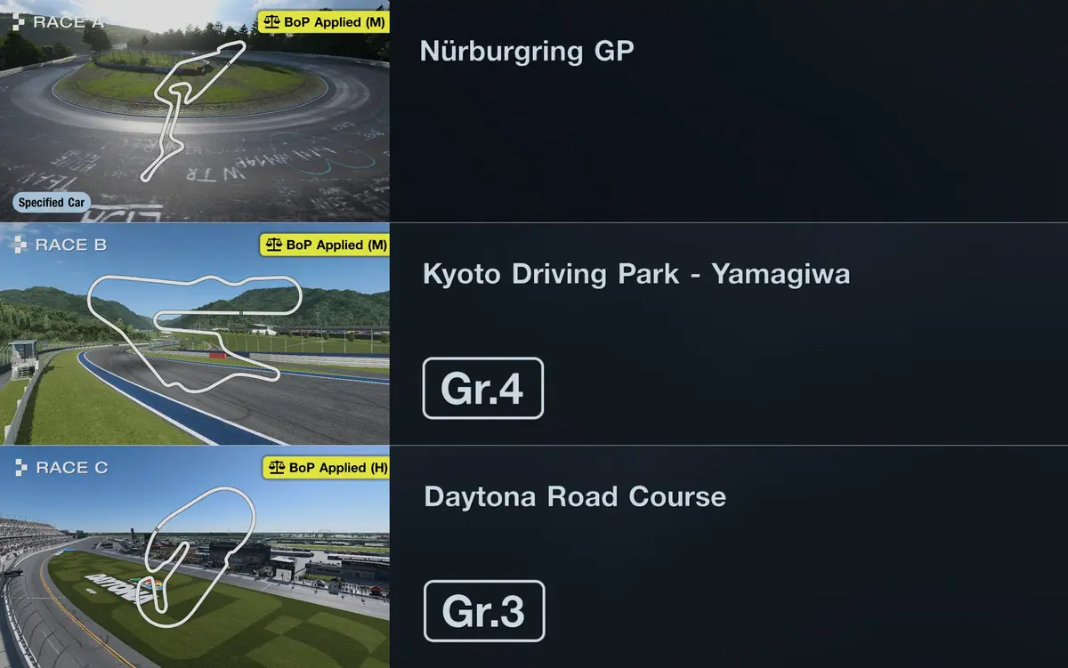 Gran Turismo 7 Daily Races: October 5, 2026