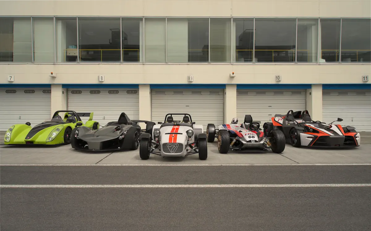 New toy in the box: Caterham Seven Superlight R500 at Brands Hatch