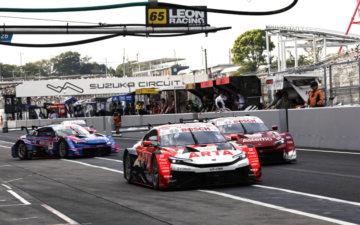 Super GT: ARTA MUGEN HRC PRELUDE Sweeps GT500 at Suzuka