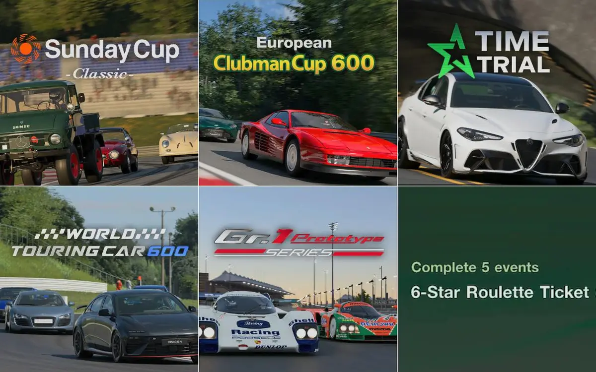 Gran Turismo 7 Weekly Challenges: September 4, 2026