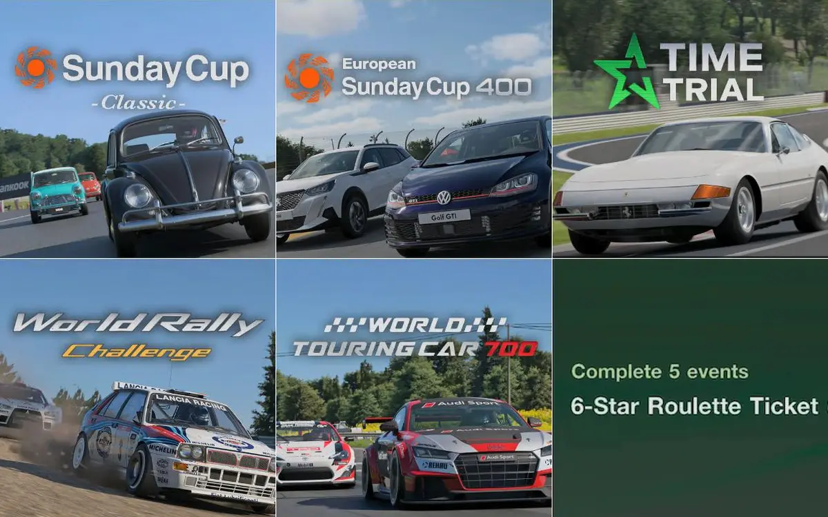 Gran Turismo 7 Weekly Challenges: October 2, 2026